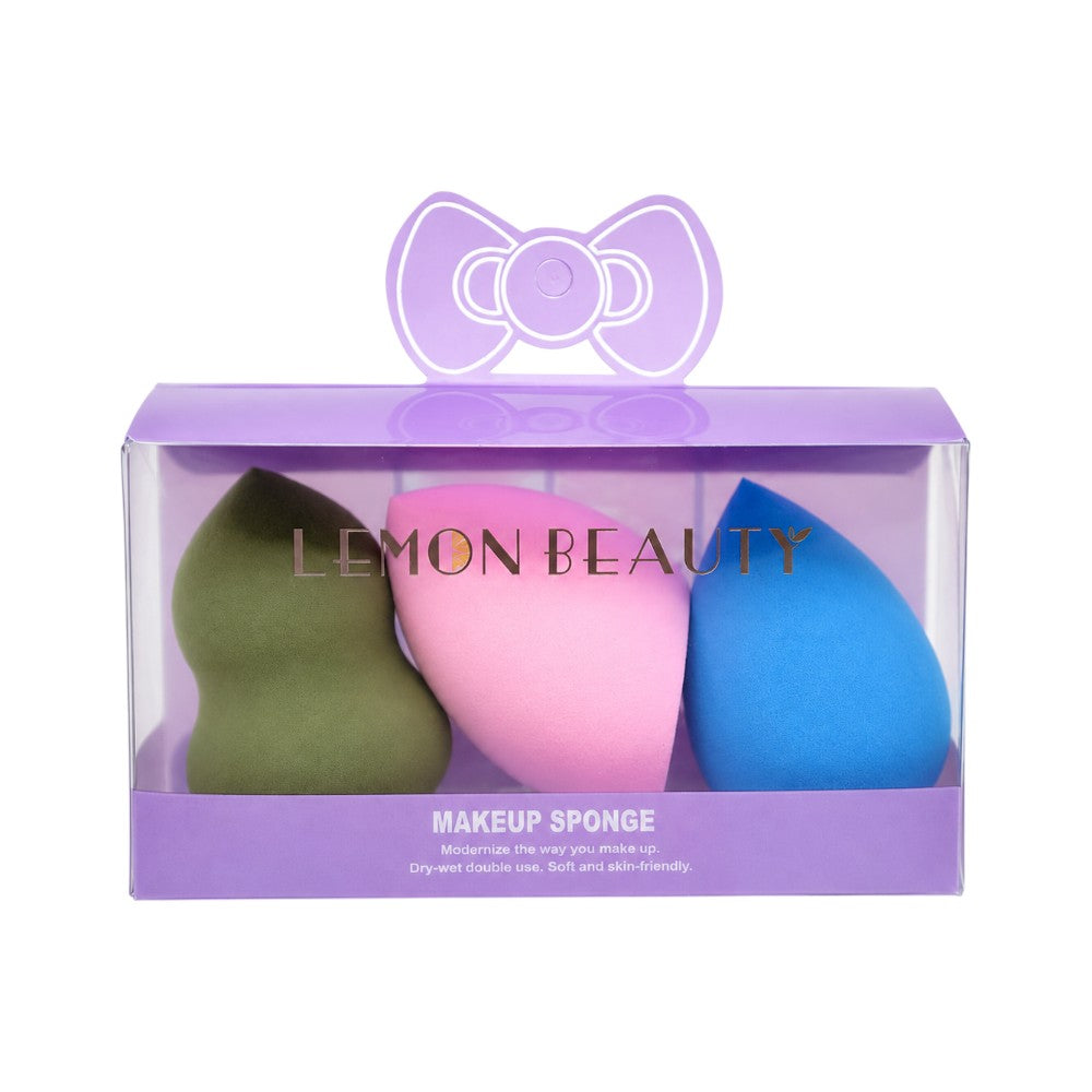 LEMON BEAUTY BLENDER 3PC ASST IR Default Title - MamasJan Makeup
