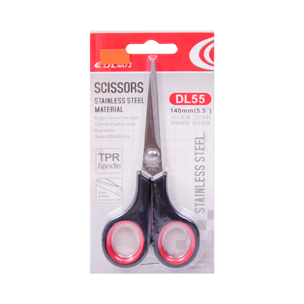DL STAINLESS STEEL SCISSOR 5.5 A.M Default Title - MamasJan Toys