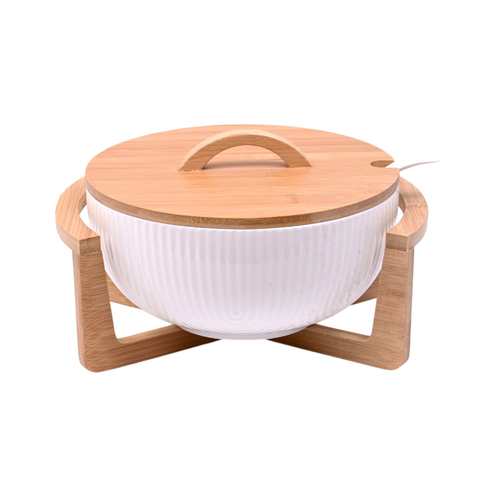 BOWL SALAD PORCELAIN IR QX2/HG619B-10 Default Title - MamasJan Crockery