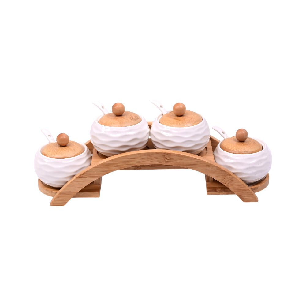 BOWL SAUCE SET 5 PCS PORCELAIN IR QX8/13A145 Default Title - MamasJan Crockery