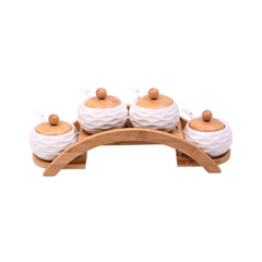 BOWL SAUCE SET 5 PCS PORCELAIN IR QX8/13A145 Default Title - MamasJan Crockery