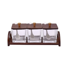 SUGAR POT SET 4 PCS IR QX21/YY2413-3 Default Title - MamasJan Crockery