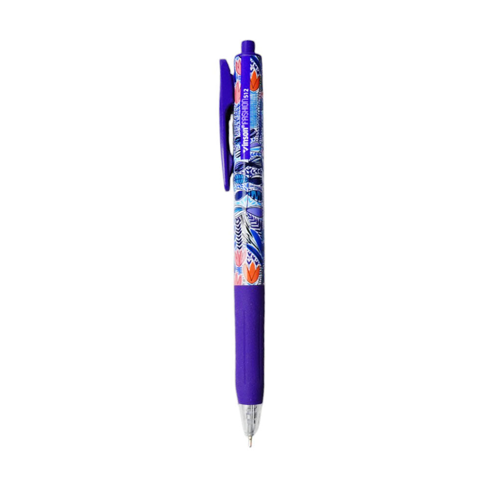512 VINSON SMOOTH WRITING BALL PEN FLOWER A.M Default Title - MamasJan Toys