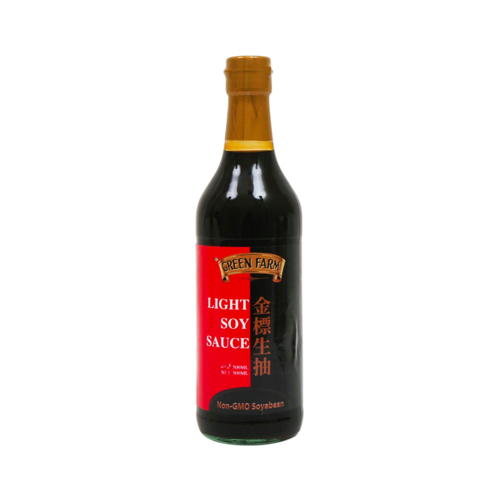GREEN FARM SOYA SAUCE LIGHT 500 ML Default Title - MamasJan GroceryFoods