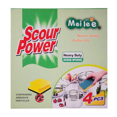 SCOUR POWER SPONGE IR 4PC A121-130 Default Title - MamasJan Grocery Nonfood
