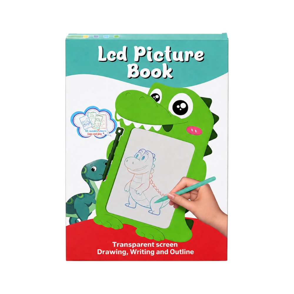 WZ-8189 LCD WRITTING TABLET DINO IR Default Title - MamasJan Toys