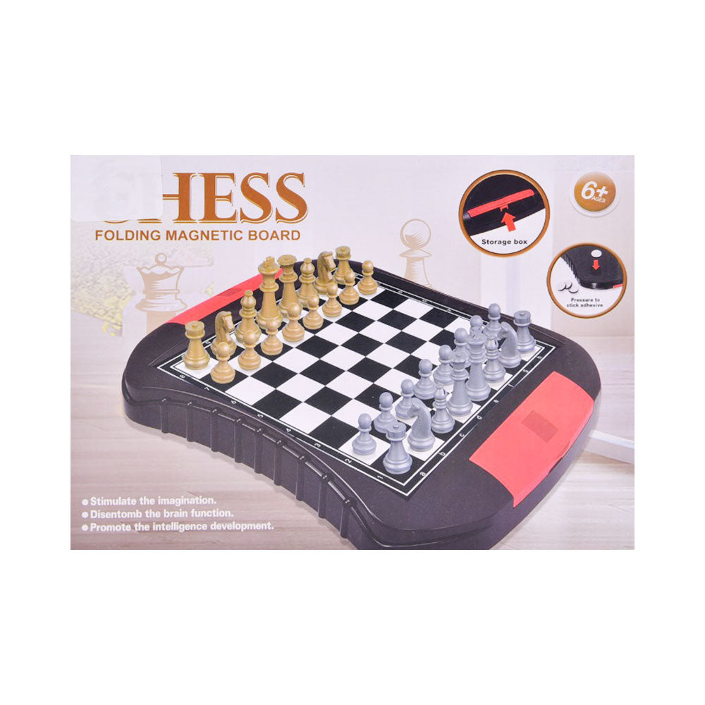 S2201-5 FOLDABLE MEGNATIC CHESS GAME Default Title - MamasJan Toys