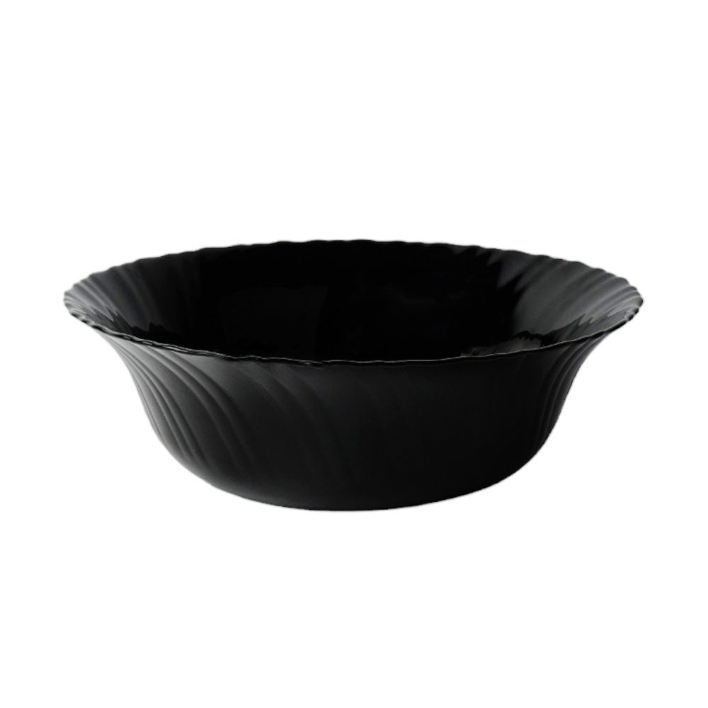 BOWL SALAD LARGE BLACK BHBDW90B-B0041 Default Title - MamasJan Crockery