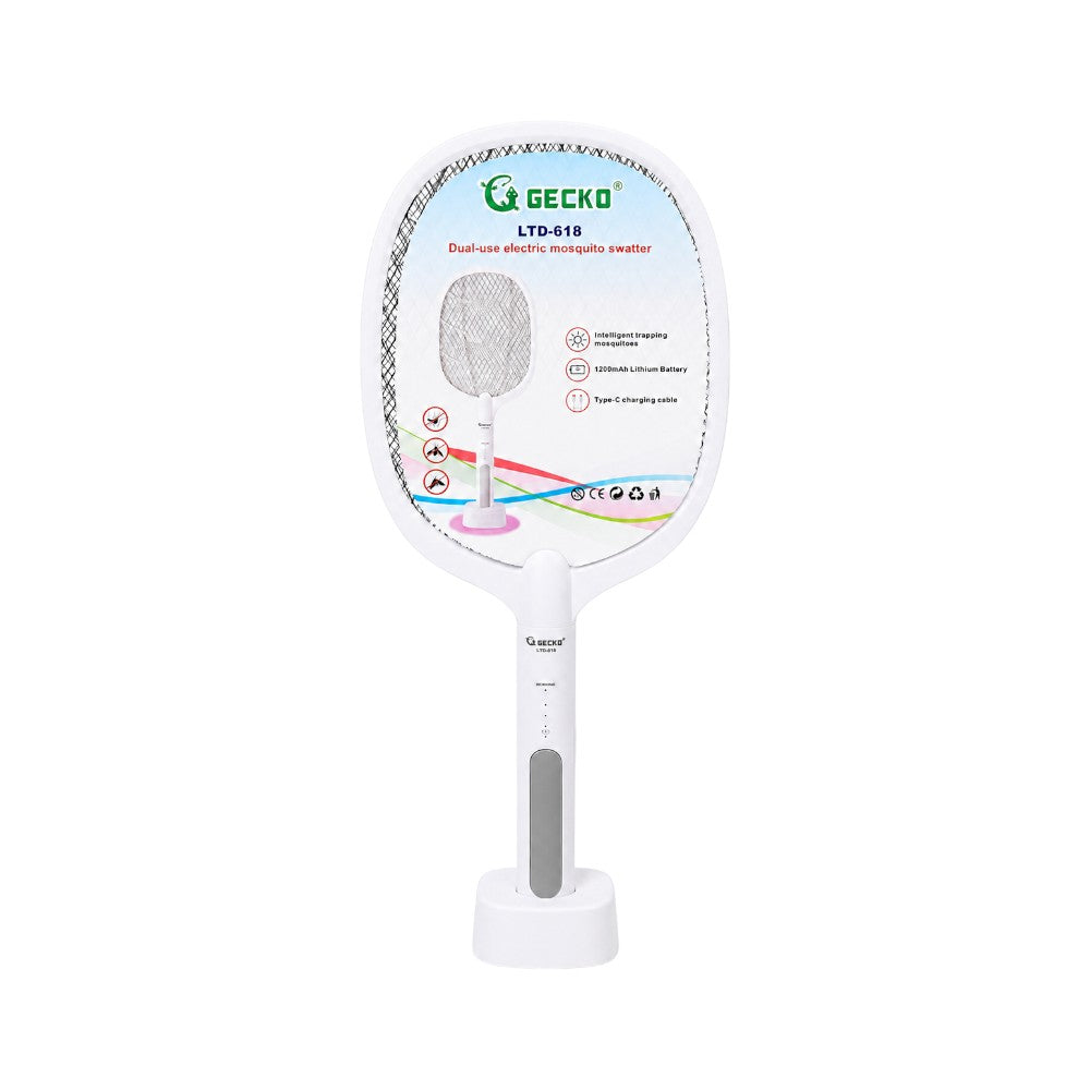 GECKO MOSQUITO RACKET IR LTD-618 Default Title - MamasJan Electronics