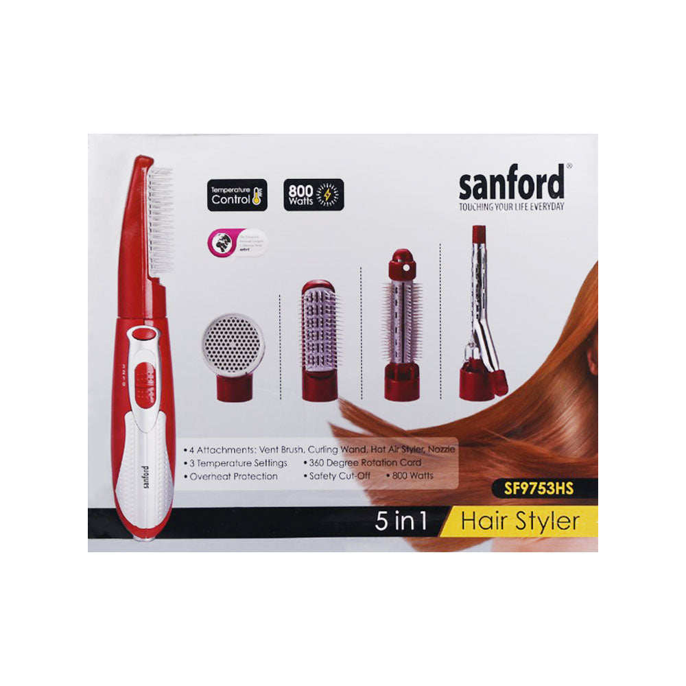 SANFORD HAIR STYLER 5 IN 1 SF9753HS BS Default Title - MamasJan Electronics