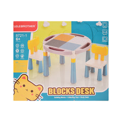 8721-1C LELEBROTHER DESK BLOCKS 2IN1 IR Default Title - MamasJan Toys