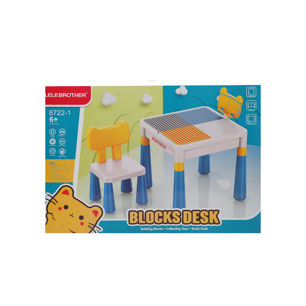 8722-1C LELEBROTHER DESK BLOCKS 2IN1 IR Default Title - MamasJan Toys