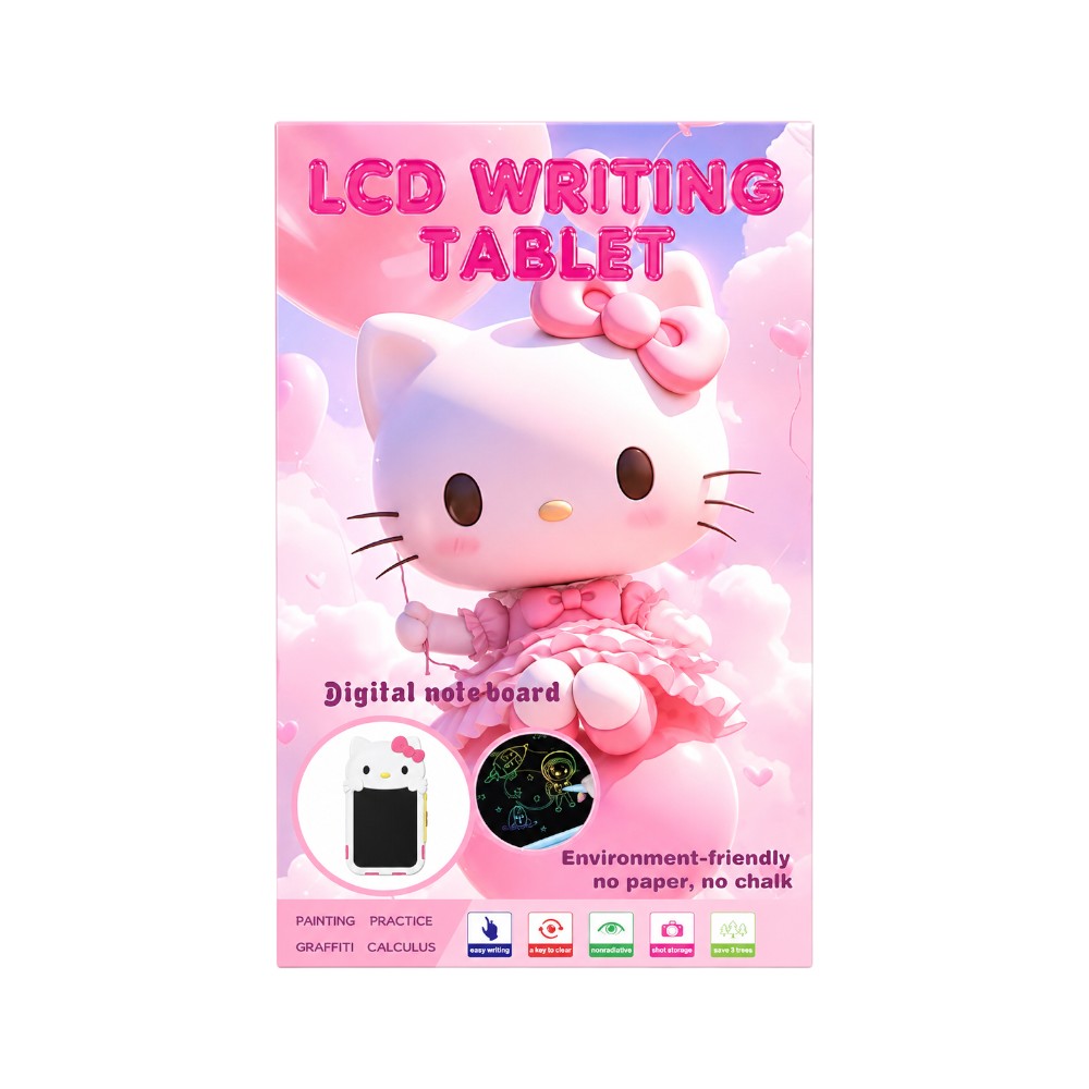 WZ-8092 LCD WRITTING TABLET HELLO KITTY IR Default Title - MamasJan Toys