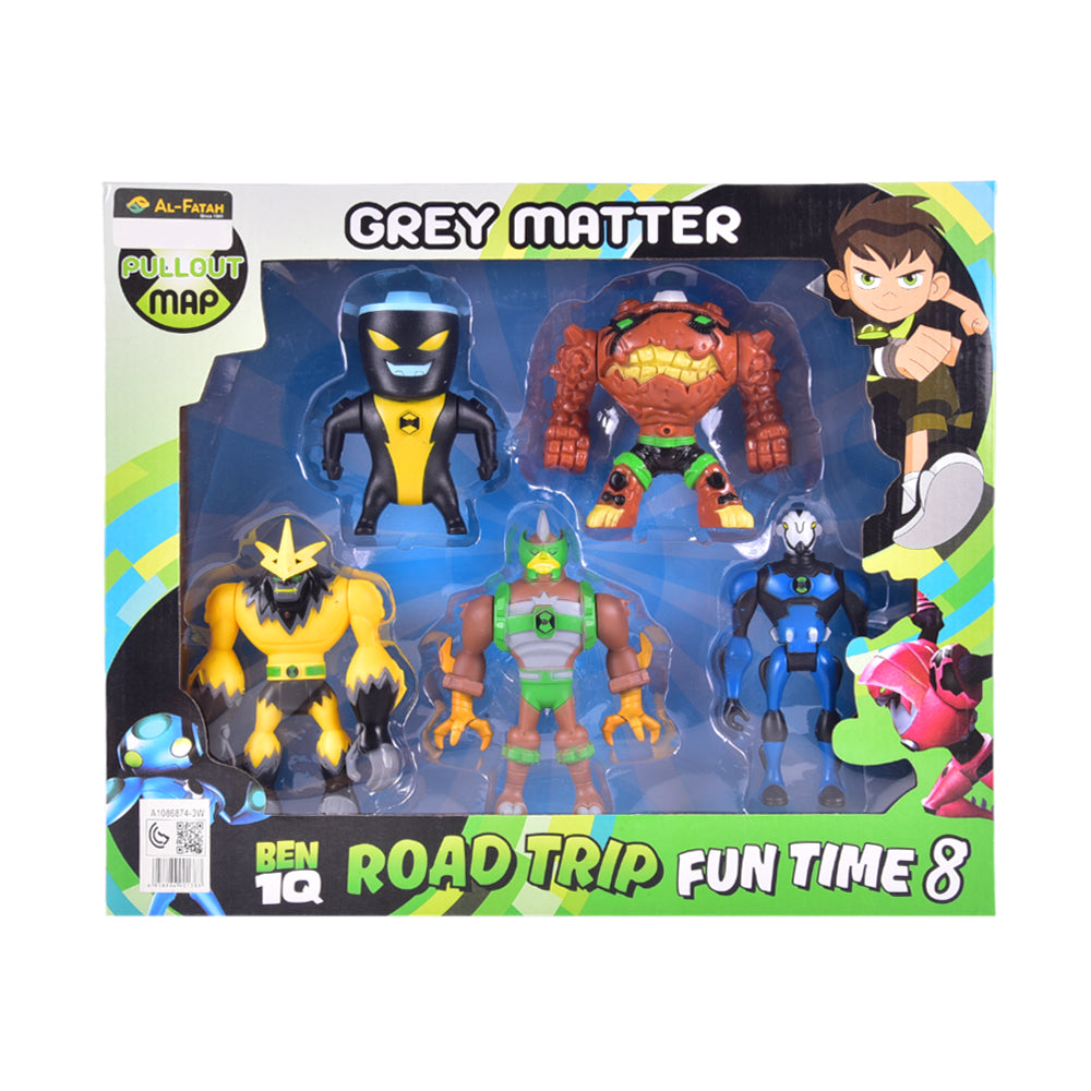 0854A-8 BEN 10 FIGURES 5PC D Default Title - MamasJan Toys