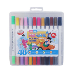 7978 DUAL HEAD ACRYLIC MARKER 48PC Default Title - MamasJan Toys
