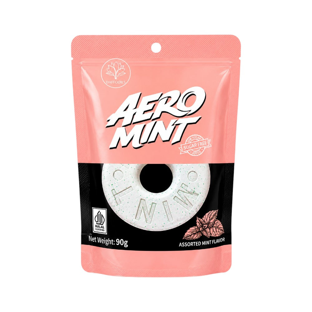 DAFFODILS AEROMINT ASSORTED MINT FLAVOUR 90 GM Default Title - MamasJan Grocery Food