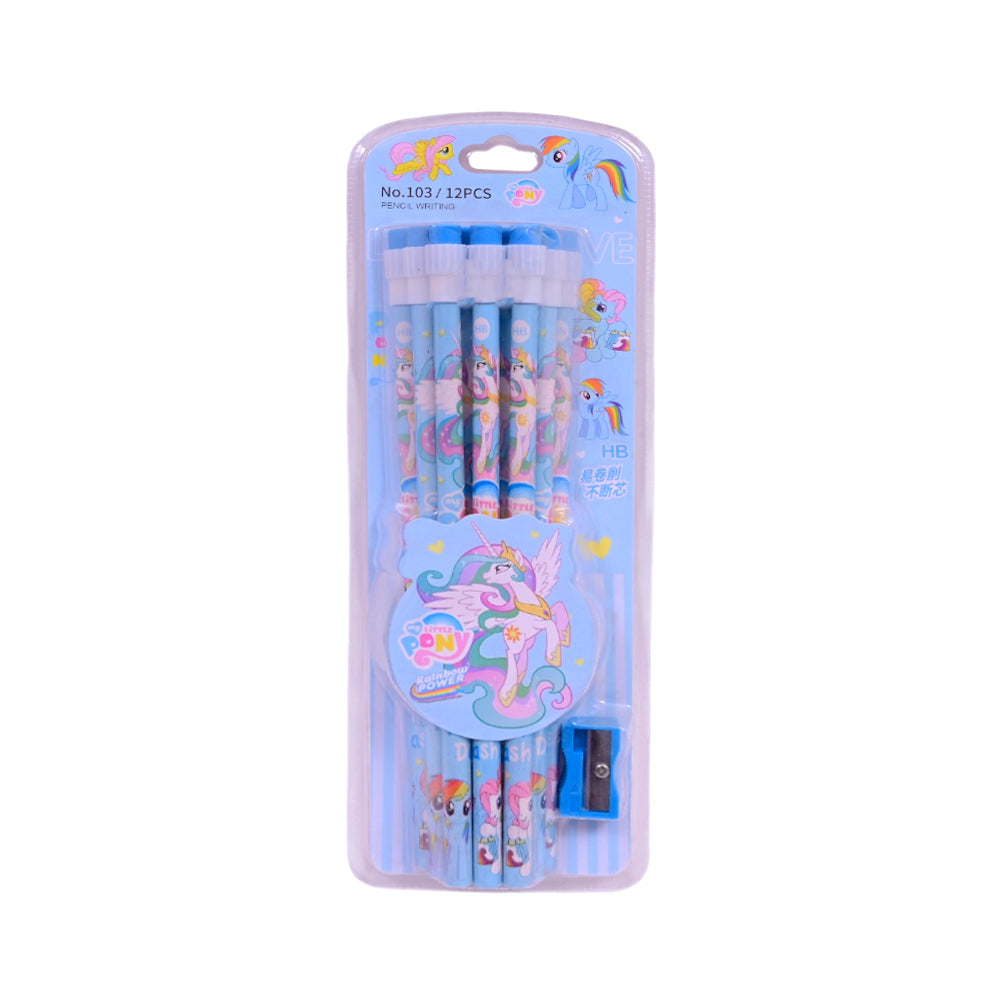 LC103 LITTLE PONY PENCILE 12PCS PACK Default Title - MamasJan Toys