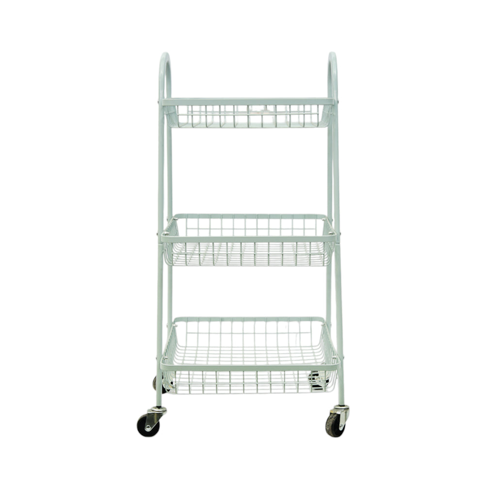 KITCHEN TROLLEY 3TIRE IR 7000014 Default Title - MamasJan Crockery