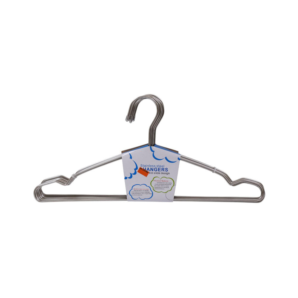 STAINLESS STEEL HANGER 10PC IR 143-144 Default Title - MamasJan Grocery Nonfood