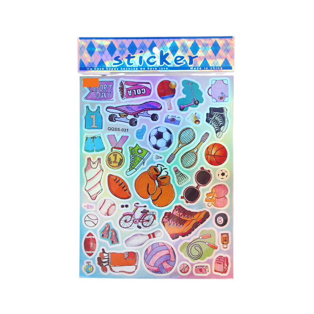 LDK 3D STICKER MIX CHARACTER Default Title - MamasJan Toys