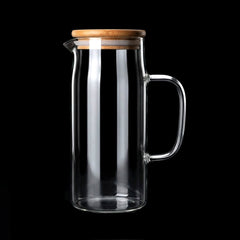 JUG WITH WOODEN LID 1.0 LTR BG45097 Default Title - MamasJan Crockery
