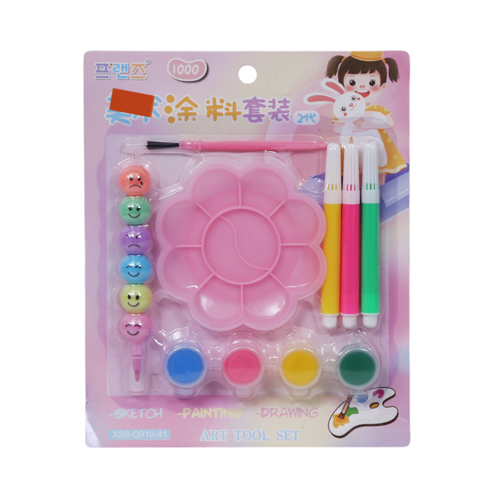 5173 ART PAINT SET IN CARD Default Title - MamasJan Toys