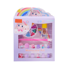 7653 FANCY NAIL SET WITH GLITTER (3+ YEAR) Z.B Default Title - MamasJan Toys