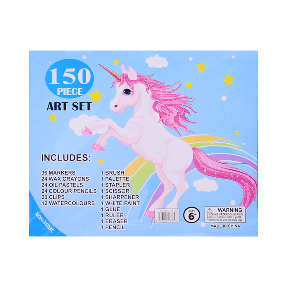 18150 UNICORN COLORING KIT 150PCS Default Title - MamasJan Toys
