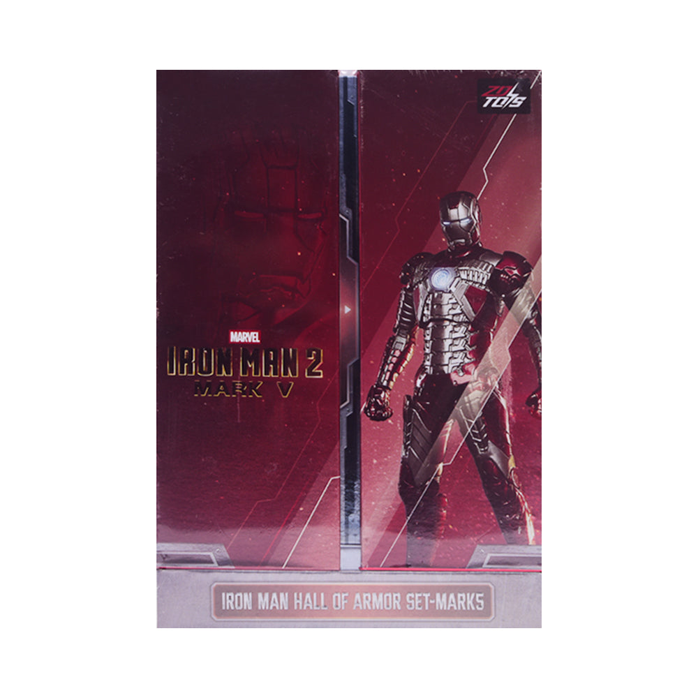 1908-05 IRON MAN HALL OF AMOR WITH HOLOGRAM MK5 FIGURE A.I Default Title - MamasJan Toys