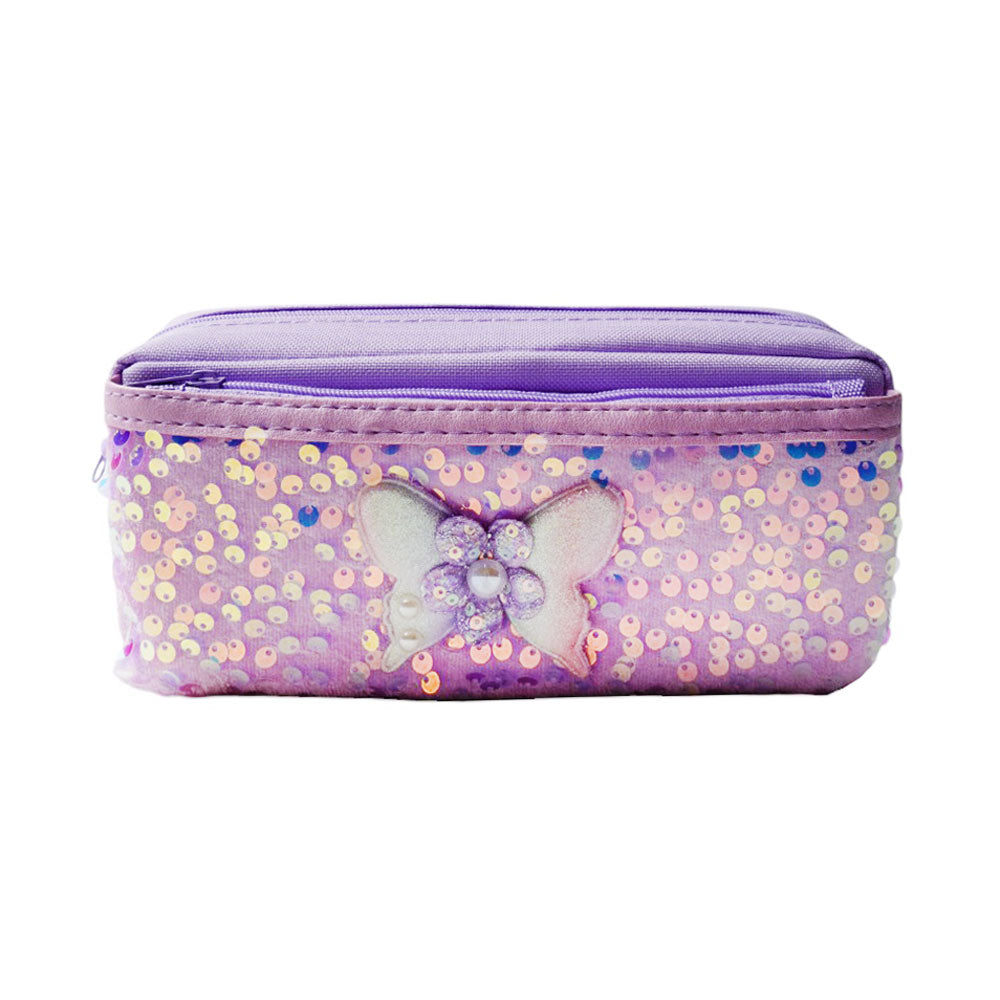 6878 MELODY PENCIL POUCH BUTTERFLY Default Title - MamasJan Toys