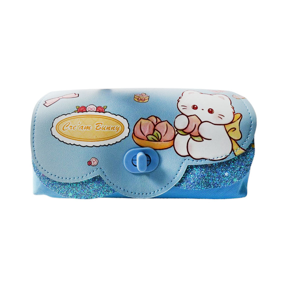 8991K PENCIL POUCH CREAM BUNNY Default Title - MamasJan Toys