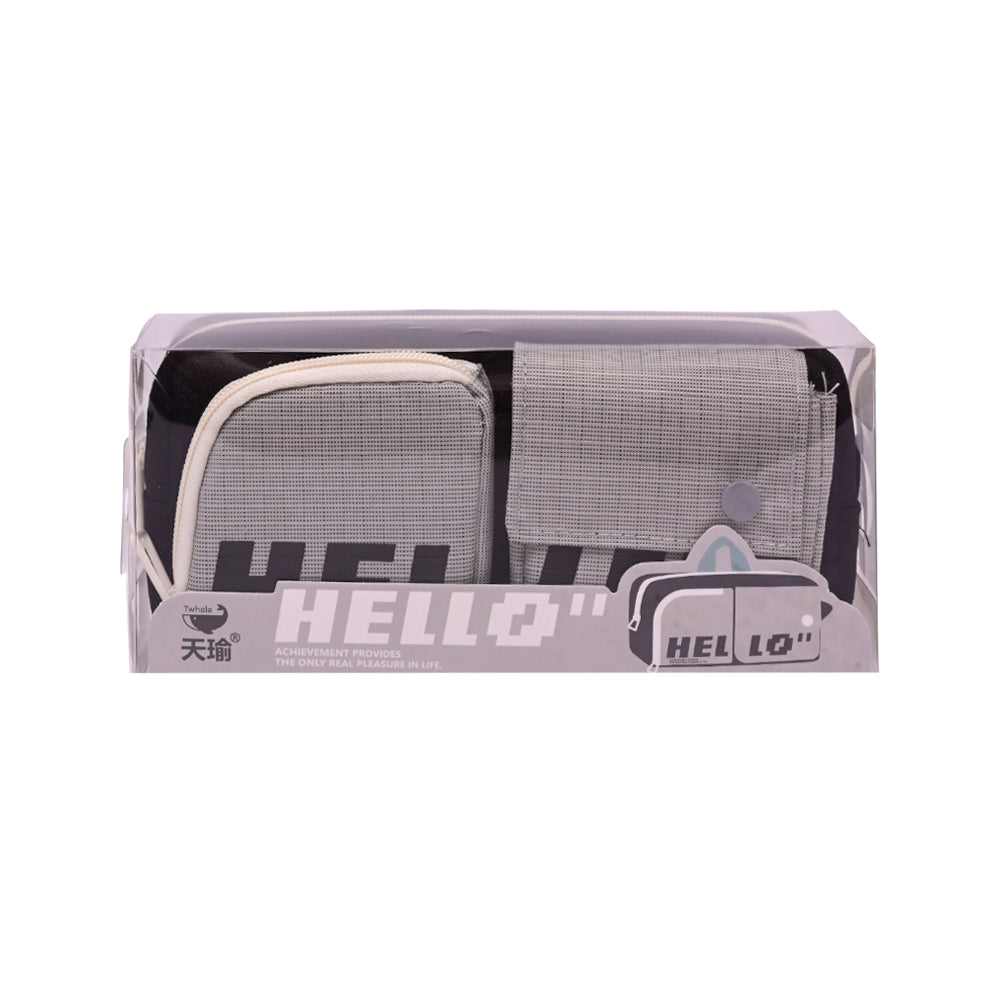 25266 PENCIL POUCH HELLO IR Default Title - MamasJan Toys