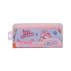 25290 PENCIL POUCH FOOD FUN IR Default Title - MamasJan Toys