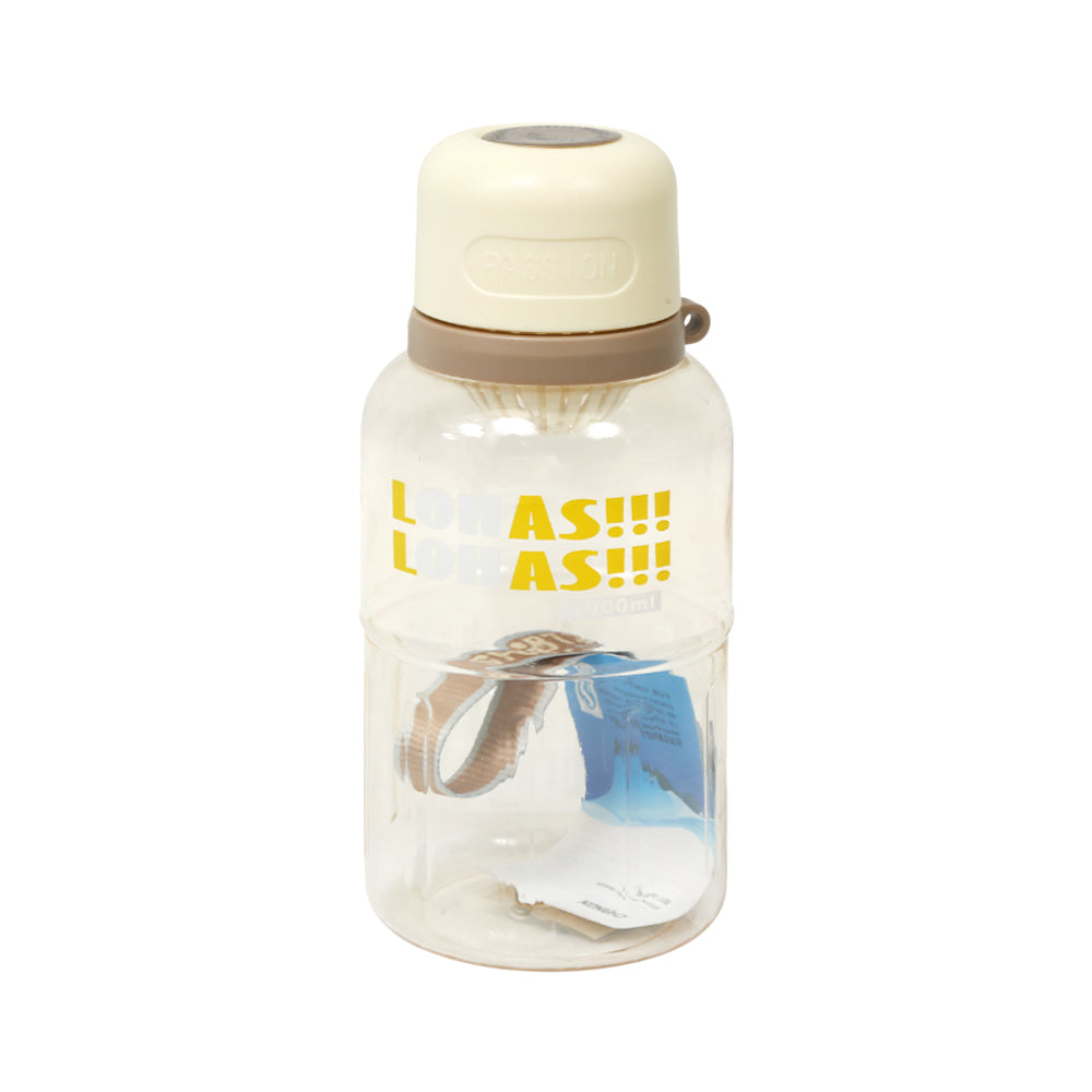 WATER BOTTLE ACRYLIC 1000 ML IR TY0960/GG79 Default Title - MamasJan Crockery