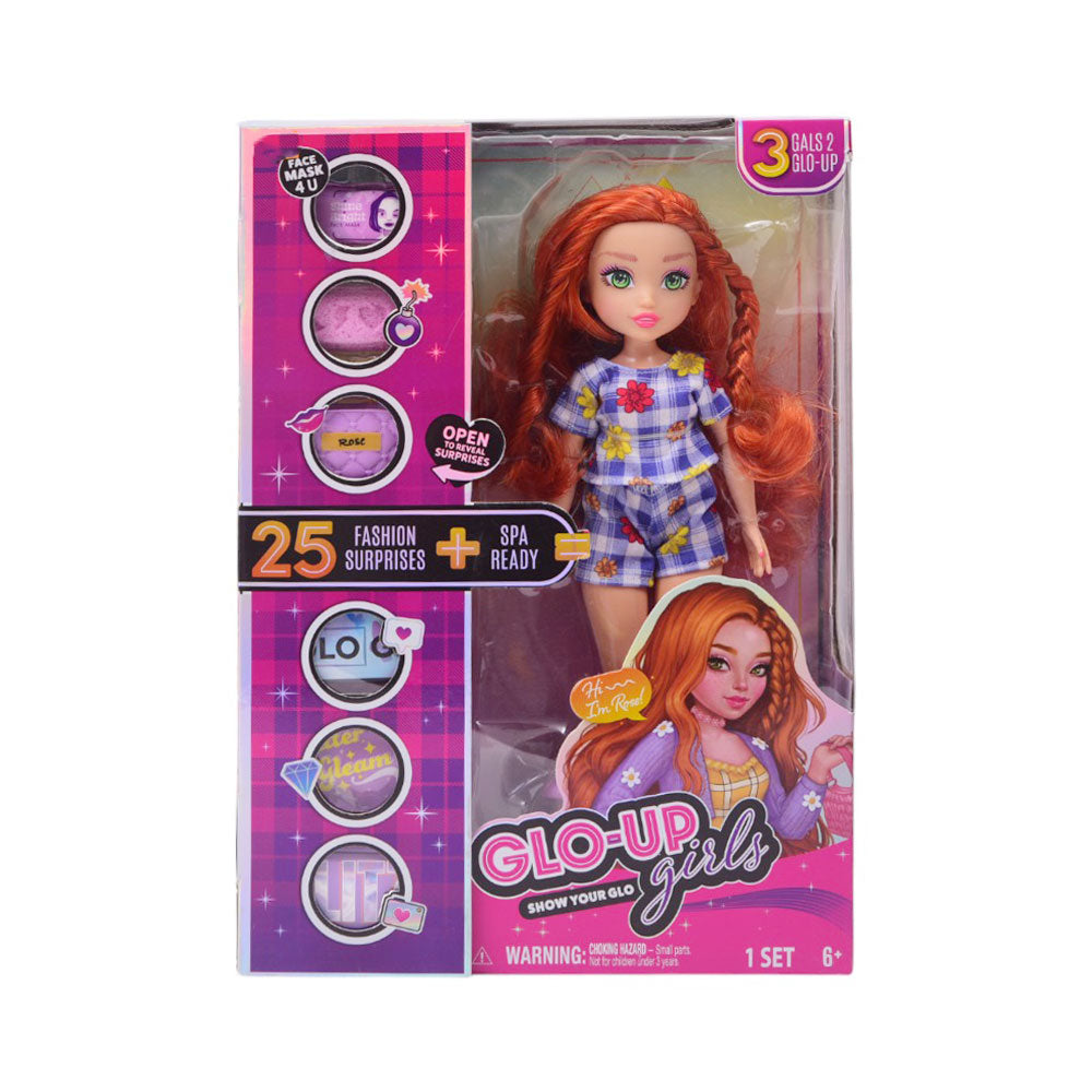 GP106 GLO-UP GIRL DOLL 25 SURPRISES A.I Default Title - MamasJan Toys