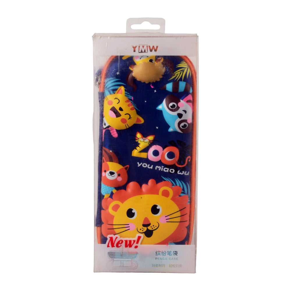 BD-256 ZOO PENCIL CASE IR A11-13 Default Title - MamasJan Toys