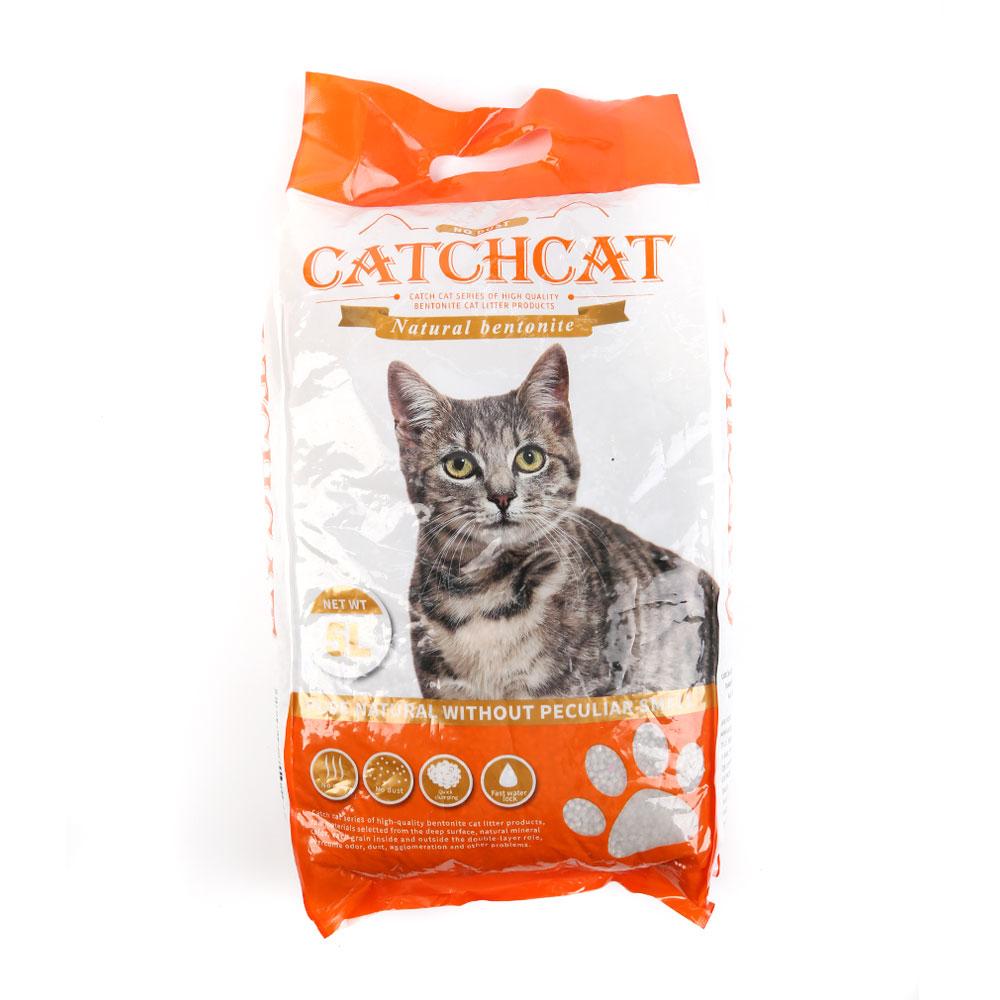 CATCHCAT BANTONITE CAT LITTER ORANGE 5 LTR Default Title - MamasJan Grocery Nonfood