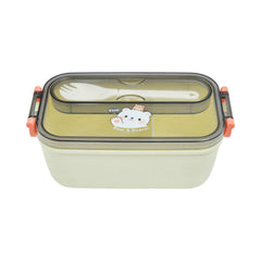 LUNCH BOX 1200ML BEARS FAMILY IR XC531 Default Title - MamasJan Crockery