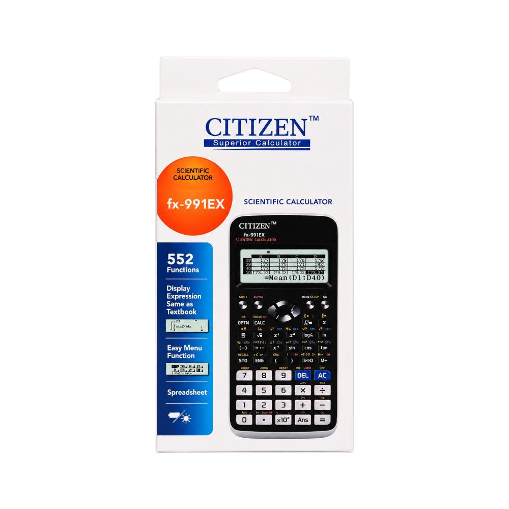 FX-991EX CITIZEN SCIENTIFIC CALCULATOR IR Default Title - MamasJan Toys