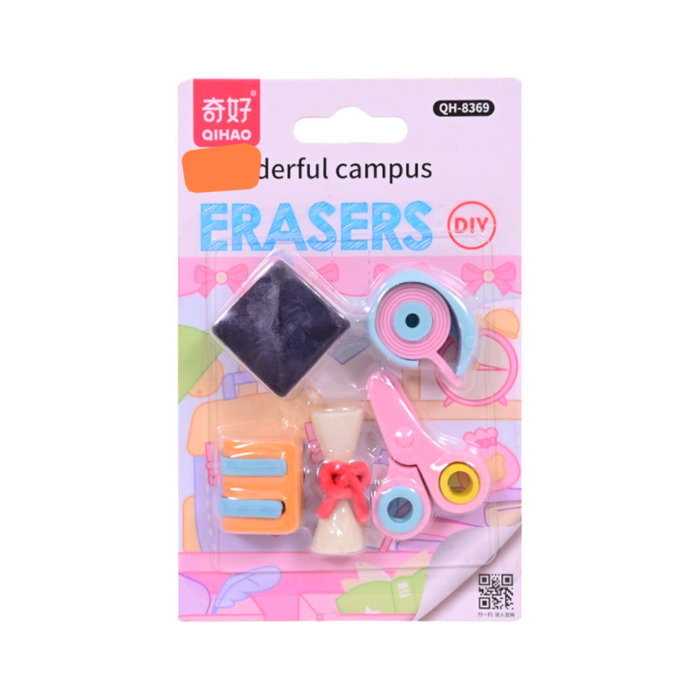QH-8369 WOUNDERFUL CAMPUS ERASER S.T Default Title - MamasJan Toys