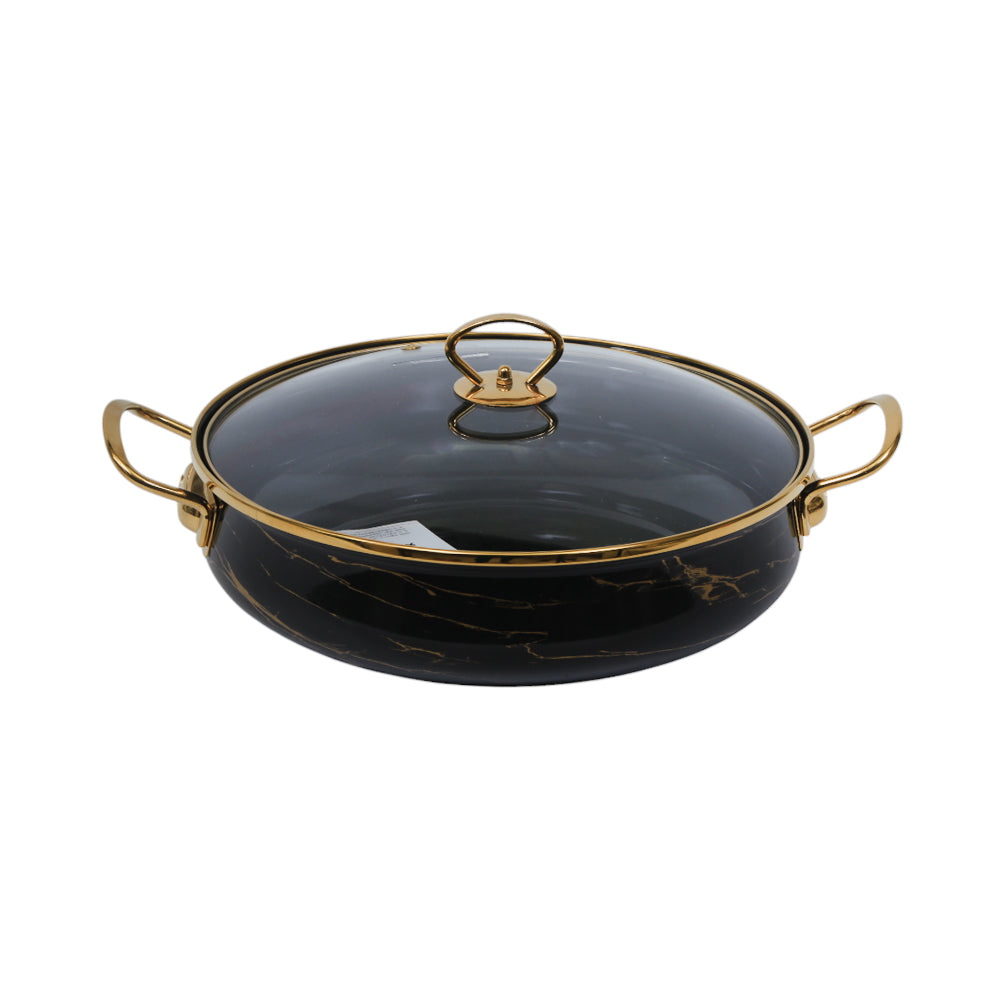 WOK ENAMEL TAM CHENI 30CM BSL-HXG30 Default Title - MamasJan Crockery