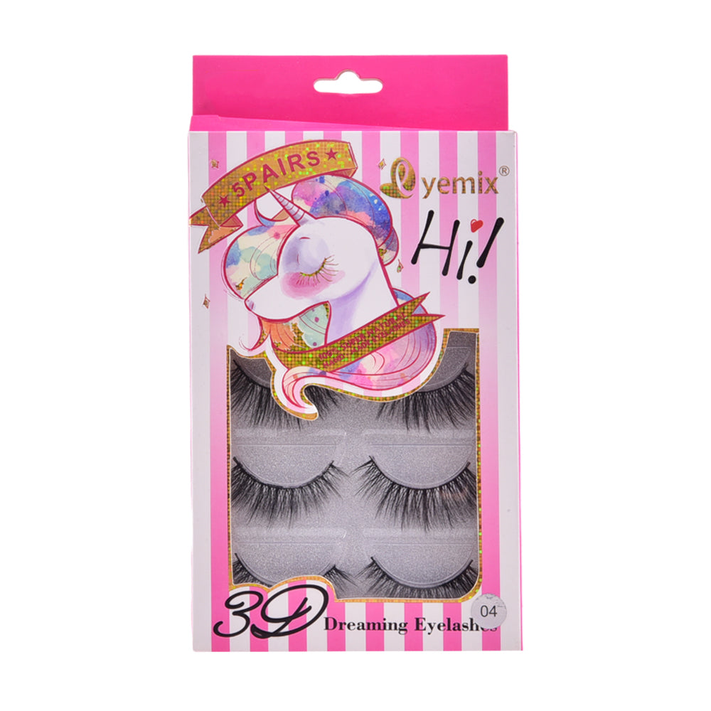 EYEMIX EYELASH 3D 5PAIR IR E-7255 Default Title - MamasJan Makeup