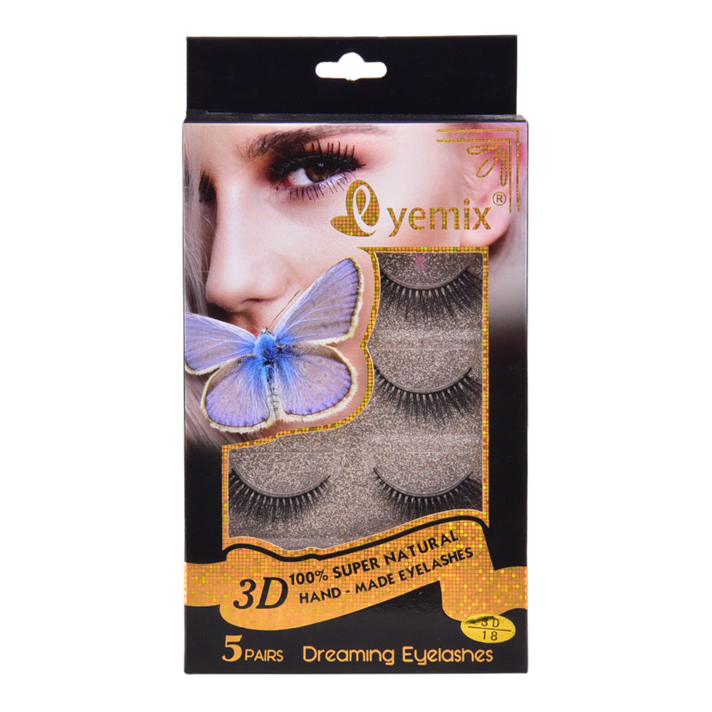 EYEMIX EYELASH 3D 5PAIR IR E-7257 Default Title - MamasJan Makeup