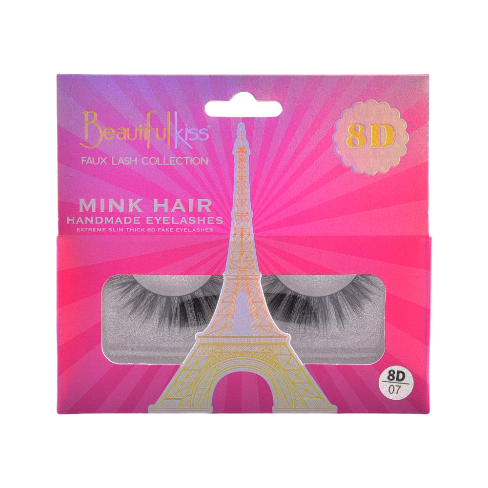 BEAUTIFUL KISS EYELASH 8D 1PAIR IR E-7383 Default Title - MamasJan Makeup