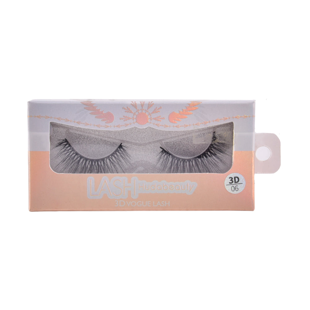 HUDA BEAUTY EYELASH 3D 1PAIR IR E-7593 Default Title - MamasJan Makeup