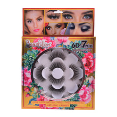 BEAUTIFUL KISS EYELASH 6D 7PAIR IR E-7620 Default Title - MamasJan Makeup