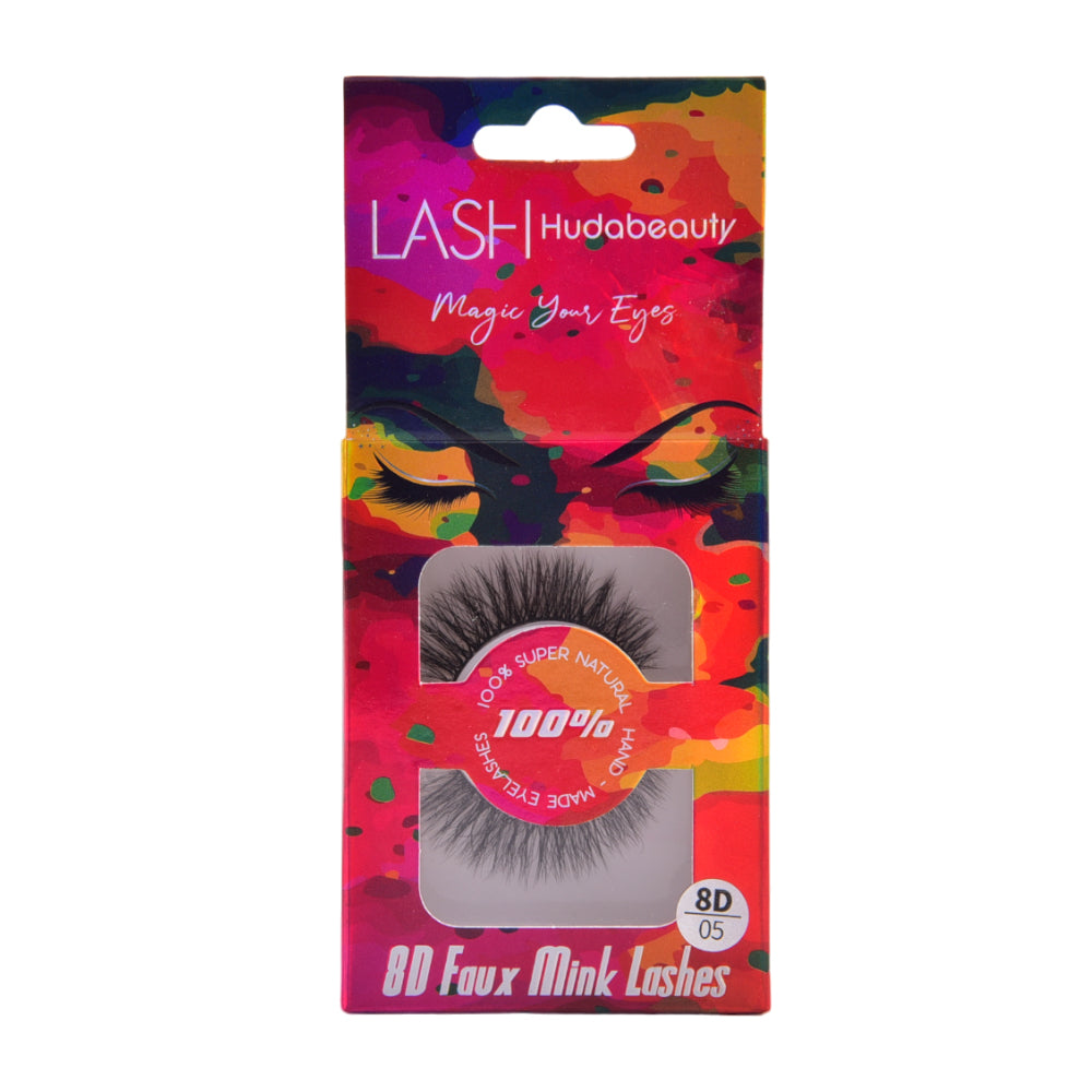 HUDA BEAUTY EYELASH 8D 1PAIR IR E-7670 Default Title - MamasJan Makeup