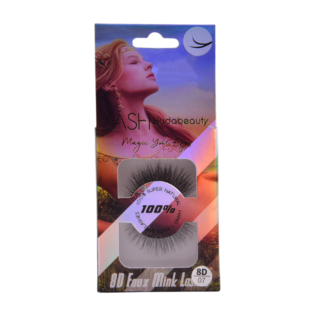 HUDA BEAUTY EYELASH 8D 1PAIR IR E-7672 Default Title - MamasJan Makeup