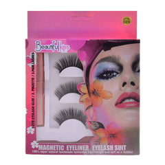 BEAUTIFUL KISS EYELASH 3PAIR KIT IR E-7712 Default Title - MamasJan Makeup