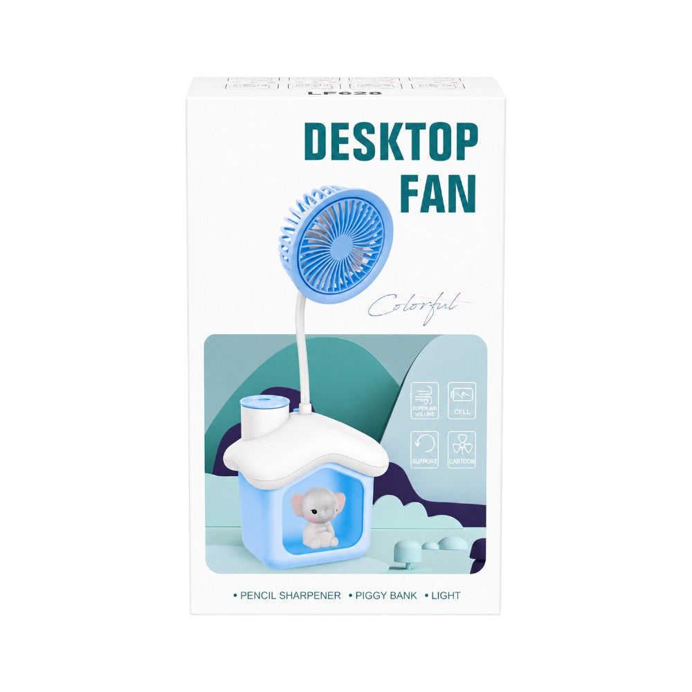 LP-529 MINI DESKTOP ELECTRIC FAN S.T Default Title - MamasJan Toys
